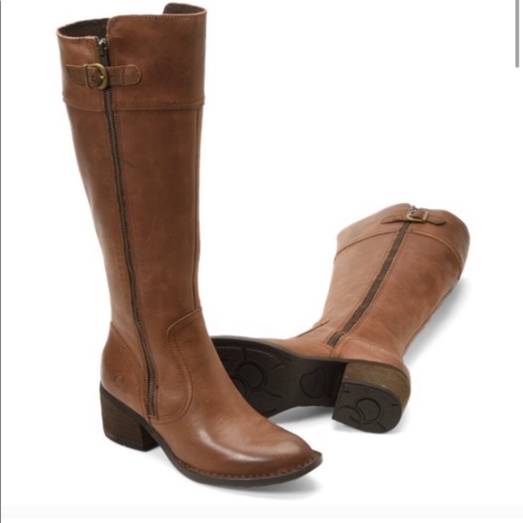 Born Shoes - NWT Born Fannar Knee High Leather Boots